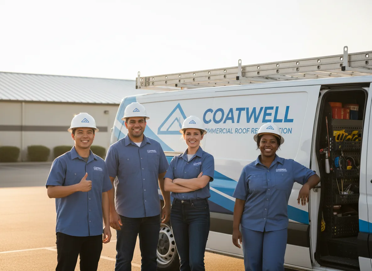 Commercial roof coating company in Harkers Island, NC